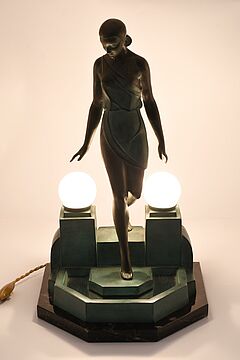 Werkstatt Le Verrier - Figurenlampe Nausicaa, 73117-9, Van Ham Kunstauktionen
