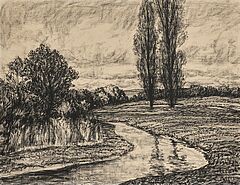 Walter Leistikow - Heidelandschaft mit Bachlauf, 75953-12, Van Ham Kunstauktionen