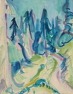 Ernst Ludwig Kirchner - Tannenwald, 79969-1, Van Ham Kunstauktionen