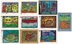 Friedensreich Hundertwasser - Look at it on a Rainy Day, 79925-1, Van Ham Kunstauktionen