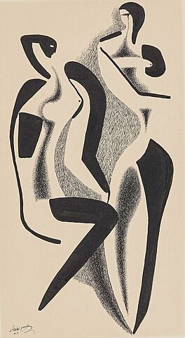 Alexander Archipenko - Zwei Figuren, 69409-2, Van Ham Kunstauktionen