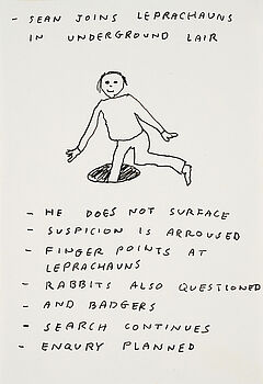 David Shrigley - Konvolut von 3 Zeichnungen, 77669-326, Van Ham Kunstauktionen