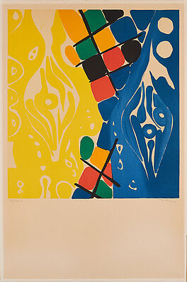 Ernst Wilhelm Nay - Farblithografie 1966 - 1 NOR, 69470-6, Van Ham Kunstauktionen