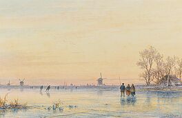 Lodewijk Johannes Kleijn - Winterabend, 70420-4, Van Ham Kunstauktionen