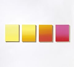 Rupprecht Geiger - Multiples Modulationen citron gelb orange pink, 70001-713, Van Ham Kunstauktionen