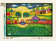 Friedensreich Hundertwasser - Look at it on a Rainy Day, 79925-1, Van Ham Kunstauktionen