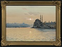 Leo Gohl - Daemmerung ueber Istanbul, 73338-5, Van Ham Kunstauktionen