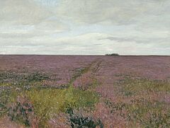 Hans am Ende - Bluehende Heide, 80139-1, Van Ham Kunstauktionen