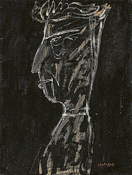 Jean Dubuffet - Portrait de Georges Limbour, 67042-1, Van Ham Kunstauktionen