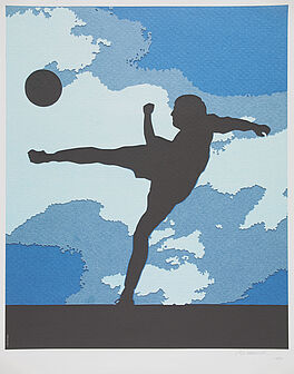 Vik Muniz - The Football Player, 69981-2, Van Ham Kunstauktionen