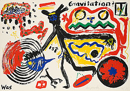 AR Penck - Was ist Gravitation, 80106-32, Van Ham Kunstauktionen