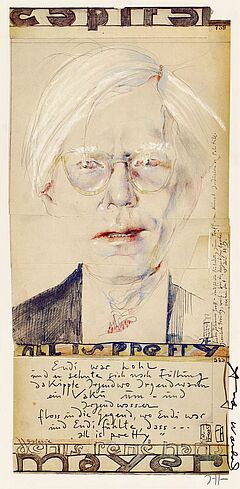 Horst Janssen - Andy Warhol all is pretty, 56361-25, Van Ham Kunstauktionen