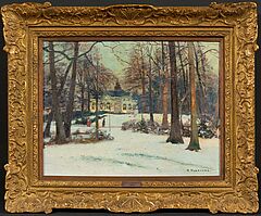 Heinrich Hermanns - Winter im Schlosspark, 75334-3, Van Ham Kunstauktionen