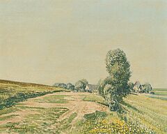 Max Clarenbach - Sommerliche Felder am Niederrhein, 80444-5, Van Ham Kunstauktionen