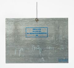 Joseph Beuys - EIN-STEIN-ZEIT, 58062-13, Van Ham Kunstauktionen