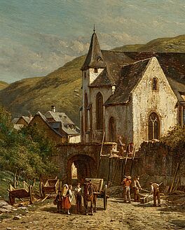 Jacques Francois Carabain - Karden an der Mosel, 75422-3, Van Ham Kunstauktionen