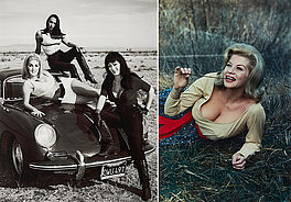 Russ Meyer - Konvolut von 2 Fotografien a Lori Williams Haji Tura Santana b Lorna Maitland, 67209-5, Van Ham Kunstauktionen