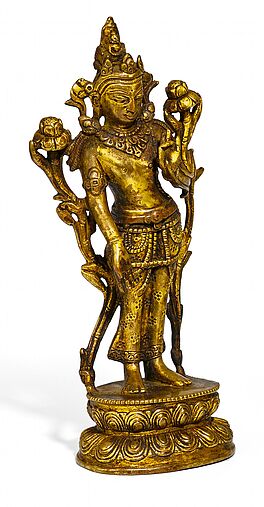 Bodhisattva Padmapani, 66857-9, Van Ham Kunstauktionen