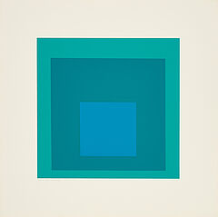 Josef Albers - Blue Reminding, 77546-2, Van Ham Kunstauktionen