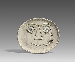 Pablo Picasso Ceramics - Geometric Face, 80037-3, Van Ham Kunstauktionen