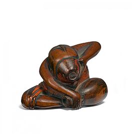 Netsuke Sake-Trinker, 65411-1, Van Ham Kunstauktionen