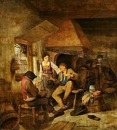 Cornelis Pietersz Bega - Im Wirtshaus, 79631-4, Van Ham Kunstauktionen