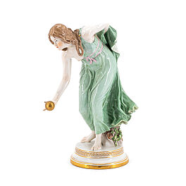 Meissen - Figur der Kugelspielerin, 79797-3, Van Ham Kunstauktionen