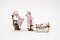 Meissen - Kinderfigur mit Hund Kinderfigur eines Holzfaellers und eine Wiege mit Saeugling, 76846-16, Van Ham Kunstauktionen