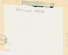 Hannah Hoech - Ohne Titel, 66500-88, Van Ham Kunstauktionen