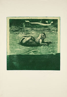 Ernst Fuchs - Sphinx der Wueste Sinear, 77998-24, Van Ham Kunstauktionen