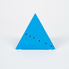 Lucio Fontana - Piramide Blau, 80178-3, Van Ham Kunstauktionen