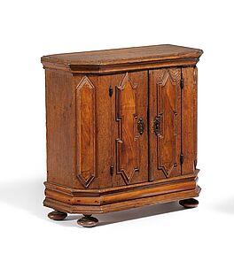 Presumably Franconia - Miniatur Barockschrank, 77103-36, Van Ham Kunstauktionen