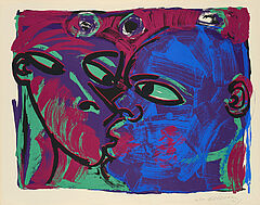 Rainer Fetting - Ohne Titel, 79896-13, Van Ham Kunstauktionen