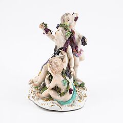 Meissen - Amorettengruppe als Allegorie des Herbstes, 79866-4, Van Ham Kunstauktionen