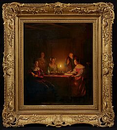 Petrus van Schendel - Die Schreiberin, 79976-1, Van Ham Kunstauktionen