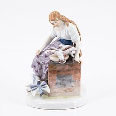 Meissen - Figur der Aschenputtel, 79883-58, Van Ham Kunstauktionen