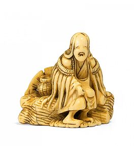 Netsuke Sotoba Komachi, 65703-5, Van Ham Kunstauktionen