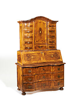 Barock Schreibschrank a Trois Corps, 55002-1, Van Ham Kunstauktionen