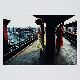 Bruce Davidson - Subway platform New York City USA, 79527-113, Van Ham Kunstauktionen