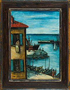 Frans Masereel - Maison sur le port, 79390-5, Van Ham Kunstauktionen