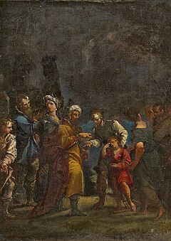 Giovanni Antonio Burrini - Josef wird von seinen Bruedern nach Aegypten verkauft, 69680-1, Van Ham Kunstauktionen
