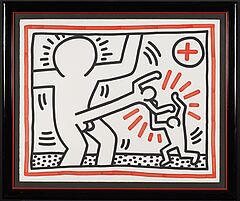 Keith Haring - Ohne Titel Aus Three Lithographs, 70648-1, Van Ham Kunstauktionen