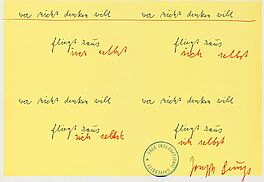 Joseph Beuys - sich selbst, 55278-3, Van Ham Kunstauktionen