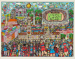 James Rizzi - Muenchen Football Fans, 79894-8, Van Ham Kunstauktionen