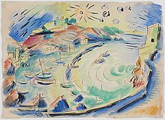 Hermann Max Pechstein - Bucht von Monterosso al Mar, 77962-6, Van Ham Kunstauktionen