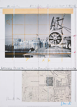Christo - Wrapped Reichstag Projekt for Berlin, 79342-5, Van Ham Kunstauktionen
