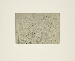 Henry Moore - Group of Figures, 79685-22, Van Ham Kunstauktionen