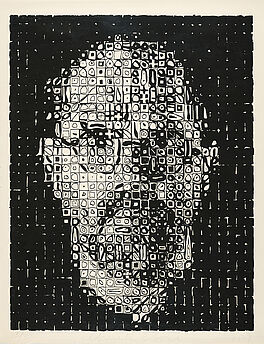 Chuck Close - Self-Portrait, 80071-9, Van Ham Kunstauktionen