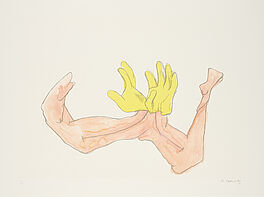 Maria Lassnig - A Pair of Gloves fuer Parkett 85, 77046-159, Van Ham Kunstauktionen