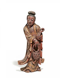 Stehende Figur der Guanyin, 79866-16, Van Ham Kunstauktionen